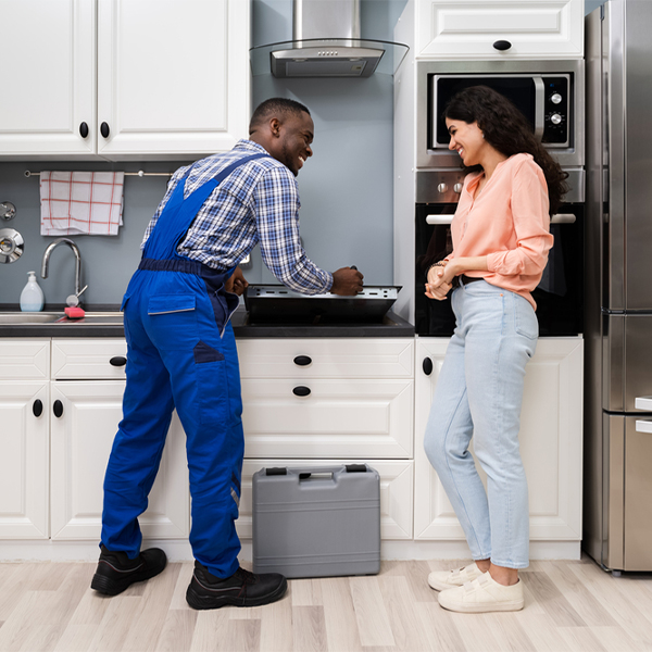 can you provide an estimate for cooktop repair before beginning any work in Cannon City MN